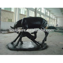 Modern Arts Love Animal statue outdoor Decoration fiberglass sculpture